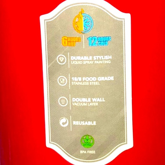 Red Minnie Mouse Tumbler insulated cup 40oz - Picture 8 of 8